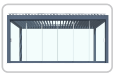 Model NX800HD Optional item: Sliding Glass Doors
