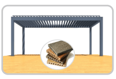 Model NX800HD Optional item: WPC Decking