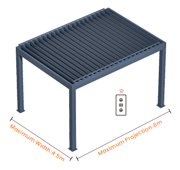 Model NX800HD Dimension